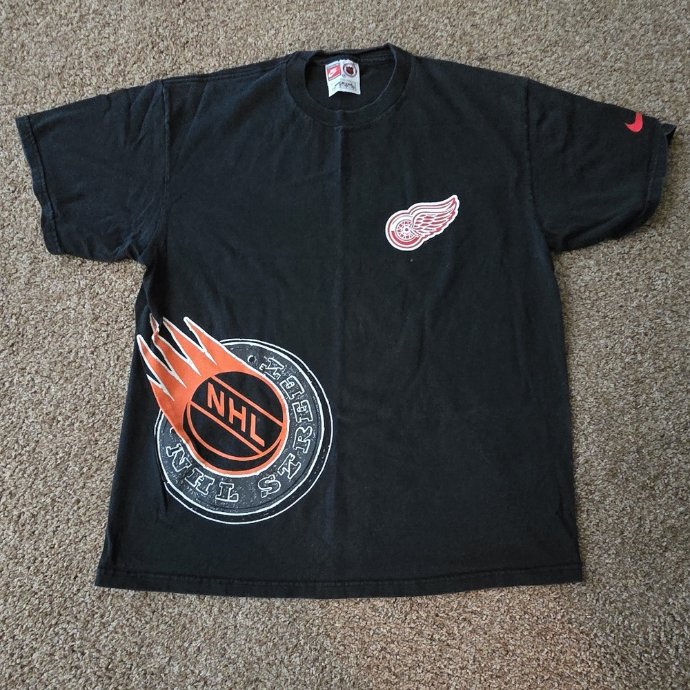 Nike Detroit Red Wings NHL Logo Tee. M